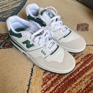 New Balance 550 Green White